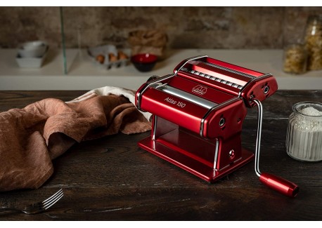 Atlas 150 Design Rood Handmatige Pastamachine