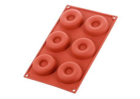 Rum baba Siliconen Bakvorm 6 stuks