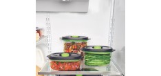 Fresh Vershouddoos en marinadedoos 1,2 L Set 3 Dlg