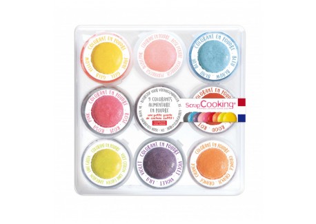 Set 9 Mini Colorants Alimentaires