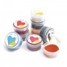 Zie dia Mini Natureel Voedsel Kleuragent Set 9 stk