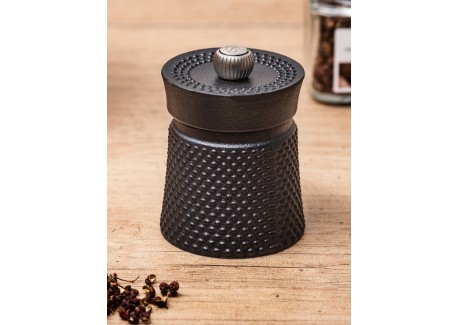 Bali Moulin à Poivre Fonte 8 cm Noir