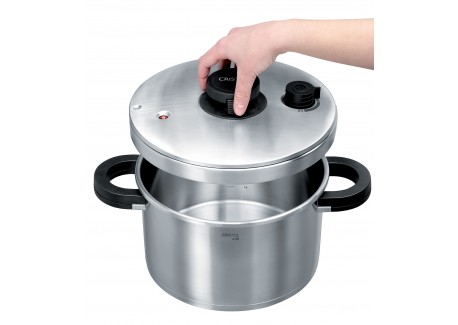 Alto mat RVS Snelkookpan 20 cm 4 L