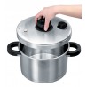 Zie dia Alto mat RVS Snelkookpan 20 cm 4 L