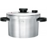 Zie dia Alto mat RVS Snelkookpan 24 cm 6 L