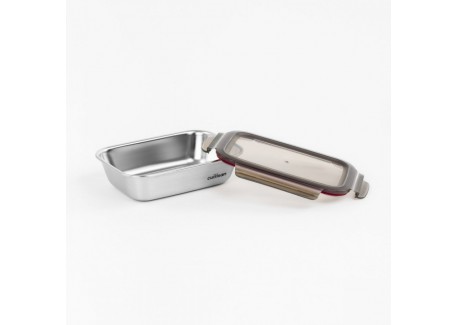 Flora Box Rectangulaire Inox Micro Onde 1,1 L