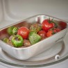Zie dia Flora Box Rechthoekig RVS Magnetron Box  1,9 L