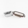 Zie dia Flora Rechthoekig RVS Magnetron Box 580 ml