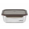 Zie dia Flora Hoge Rechthoekig RVS Magnetron Box 2,8 L