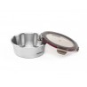 Zie dia Flora Ronde RVS Magnetron Box 640 ml