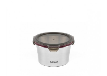 Flora Box Ronde Haute Inox Micro Onde 920 ml