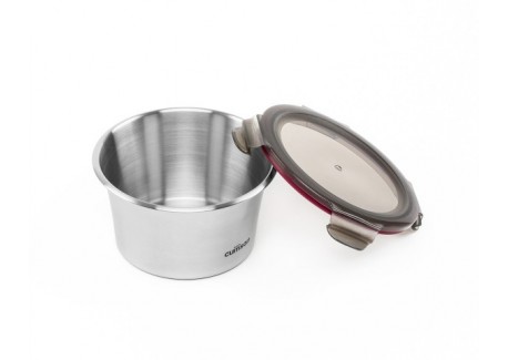 Flora Hoge Ronde RVS Magnetron Box 920 ml