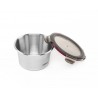 Zie dia Flora Hoge Ronde RVS Magnetron Box 920 ml