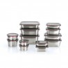 Voir la slide Flora Box Ronde Haute Inox Micro Onde 920 ml