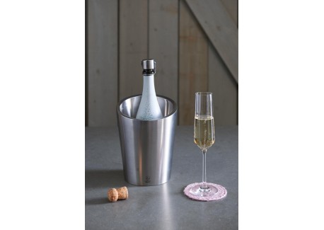 Dubbelwandige RVS Champagne-Emmer