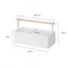 Zie dia Tosca Tool Box Rechthoekige Opbergbox M