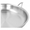 Zie dia Proline 7 Koekenpan RVS 32 cm