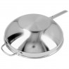 Zie dia Apollo 7 Wokpan RVS 32 cm