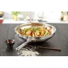 Zie dia Apollo 7 Wok RVS 26 cm