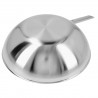 Zie dia Apollo 7 Wokpan RVS 30 cm