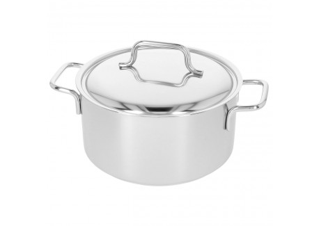 Apollo 7 Kookpot met Deksel RVS 20 cm 3 L