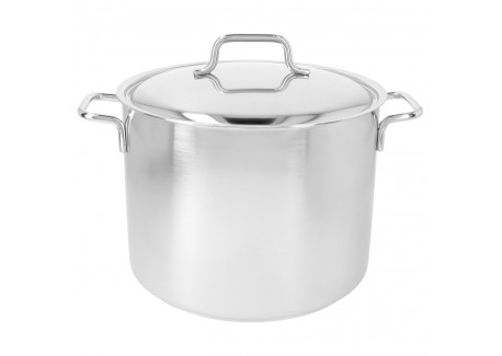 Apollo 7 Marmite avec Couvercle Inox 24 cm 8 L