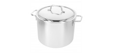 Apollo 7 Marmite avec Couvercle Inox 24 cm 8 L