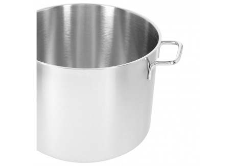 Apollo 7 Marmite avec Couvercle Inox 24 cm 8 L