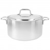 Zie dia Apollo 7 Kookpot met Deksel RVS 24 cm 5,2 L