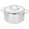 Zie dia Apollo 7 Kookpot met Deksel RVS 24 cm 5,2 L