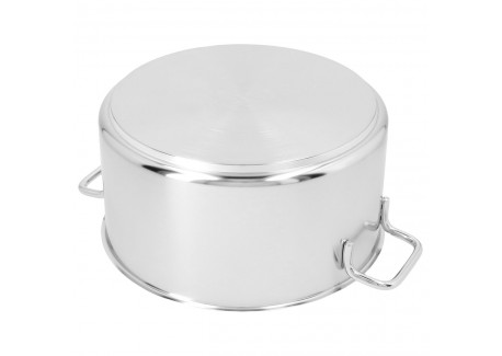 Apollo 7 Kookpot met Deksel RVS 24 cm 5,2 L
