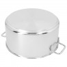 Zie dia Apollo 7 Kookpot met Deksel RVS 24 cm 5,2 L