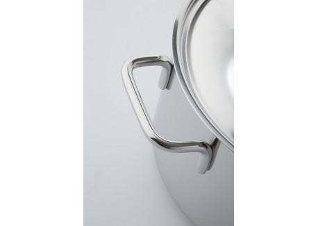 Apollo 7 Kookpot met Deksel RVS 24 cm 5,2 L