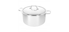Apollo 7 Kookpot met Deksel RVS 28 cm 8,4 L