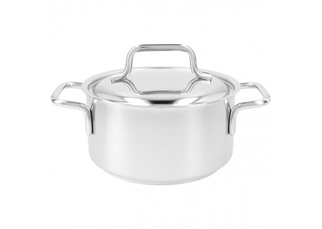 Apollo 7 Kookpot met Deksel RVS 16 cm 1,5 L