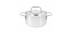 Apollo 7 Kookpot met Deksel RVS 16 cm 1,5 L