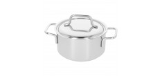 Apollo 7 Kookpot met Deksel RVS 16 cm 1,5 L