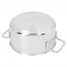 Zie dia Apollo 7 Kookpot met Deksel RVS 16 cm 1,5 L