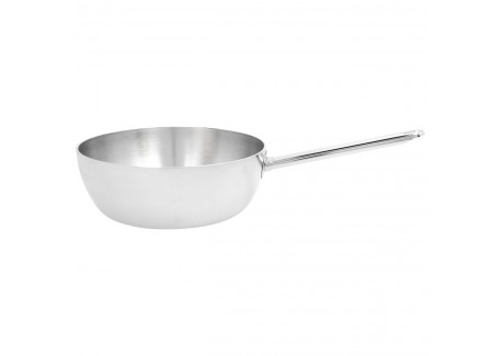 Apollo 7 Conische Sauspan RVS 24 cm