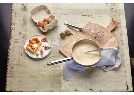 Apollo 7 Conische Sauspan RVS 24 cm