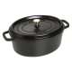 Ovale Gietijzeren Braadpan 31 cm Mat Zwart 5,5 l