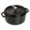 Zie dia Ronde Stoofpot 24 cm Mat Zwart 3,8 l