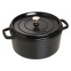 Cocotte Fonte Ronde 26 cm Noir Mat 5,2 l