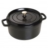 Zie dia Ronde Stoofpot 26 cm Mat Zwart 5,2 l