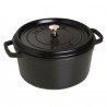 Zie dia Ronde Stoofpot 28 cm Mat Zwart 6,7 l