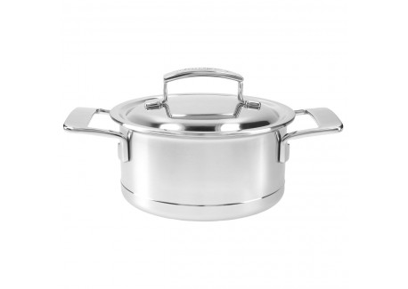 Silver 7 Kookpot RVS 16 cm 1,5 L met Deksel