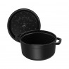 Zie dia Ronde Stoofpot 30 cm Zwart 8,4 l