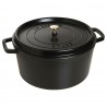 Zie dia Ronde Stoofpot 34 cm Mat Zwart 12,5 l