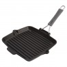 Voir la slide Grill Fonte Carré avec Manche en Silicone 24 x 24 cm