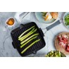 Voir la slide Grill Fonte Carré avec Manche en Silicone 24 x 24 cm